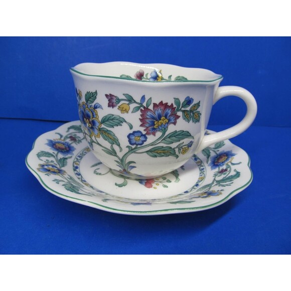 Nikko Oriental Garden Cup And 4 Saucers In Excellent Condition - Picture 12 of 16